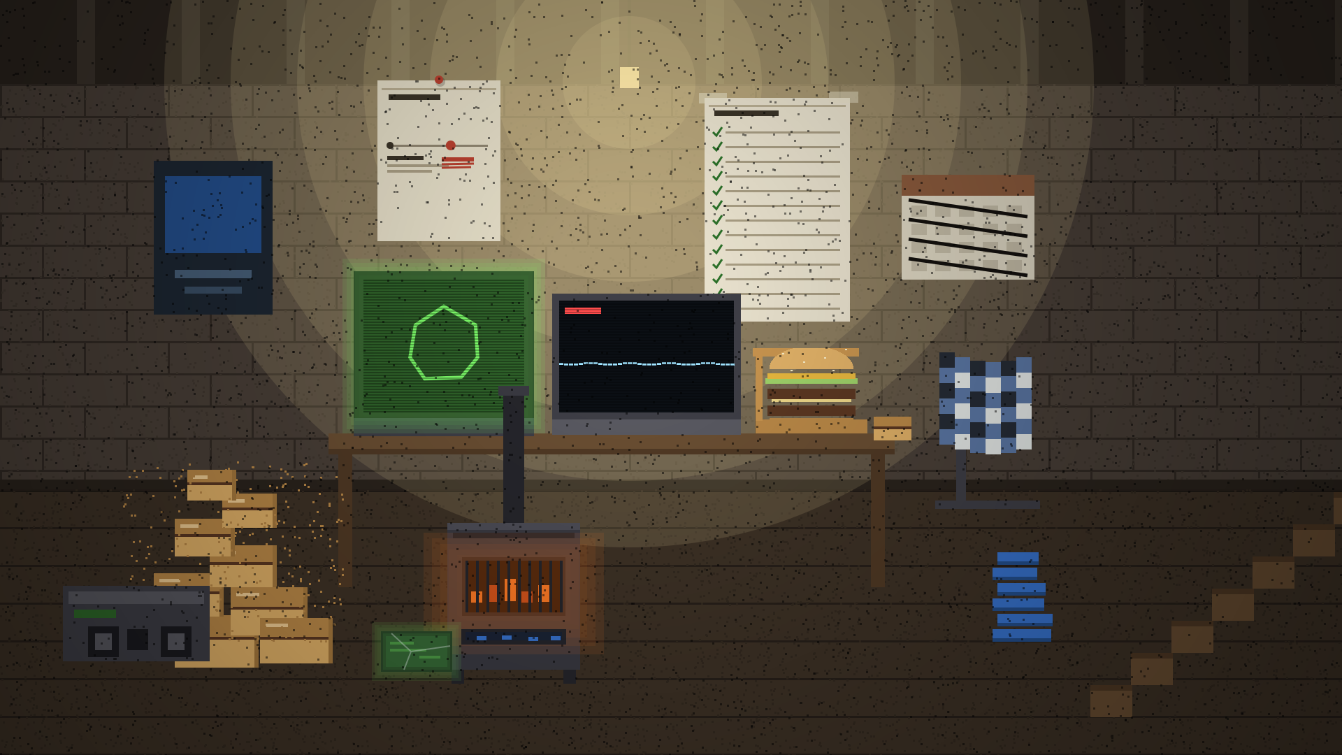 a basement